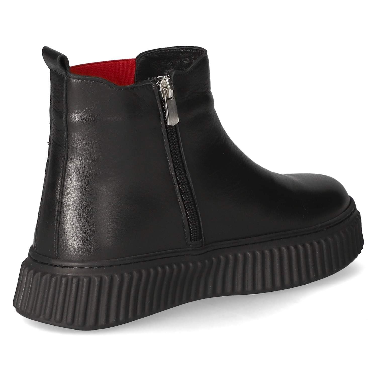 Andrea Conti Andrea Conti Chelsea Boots 0068018/1794 Damen Glattleder black Schlupfstiefel – Bild 4 von 5