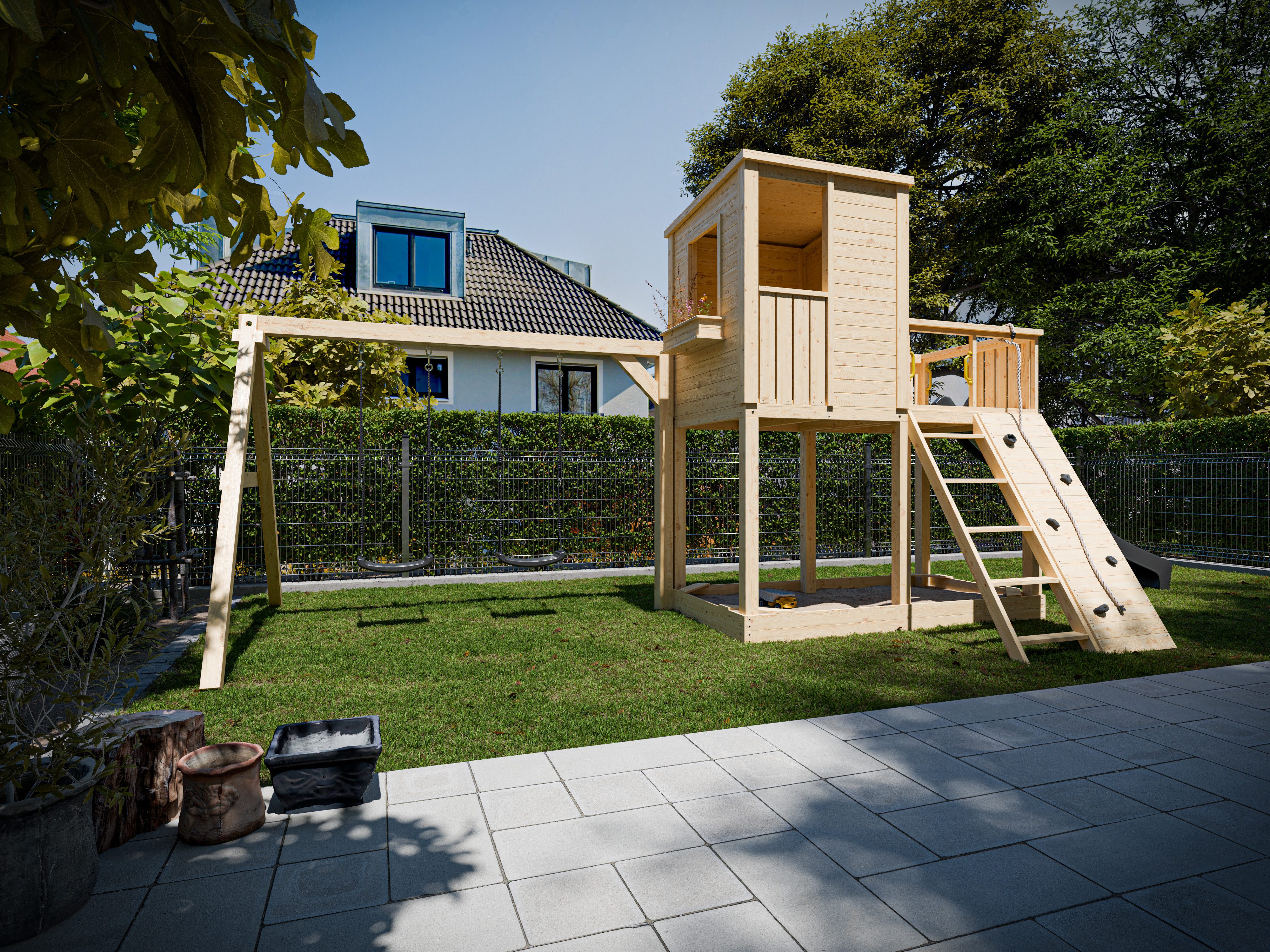 Belladoor Spielturm Belladoor Stelzenhaus 14 mm