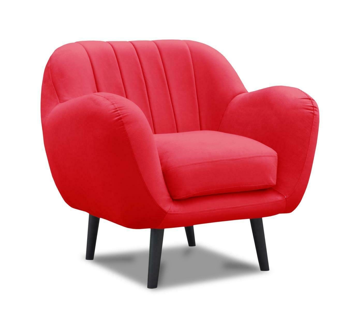 Sofa Sessel Sessel, Luxus Lounge Club Sitzer Polster Design Couch Relax JVmoebel Stoff Fernseh