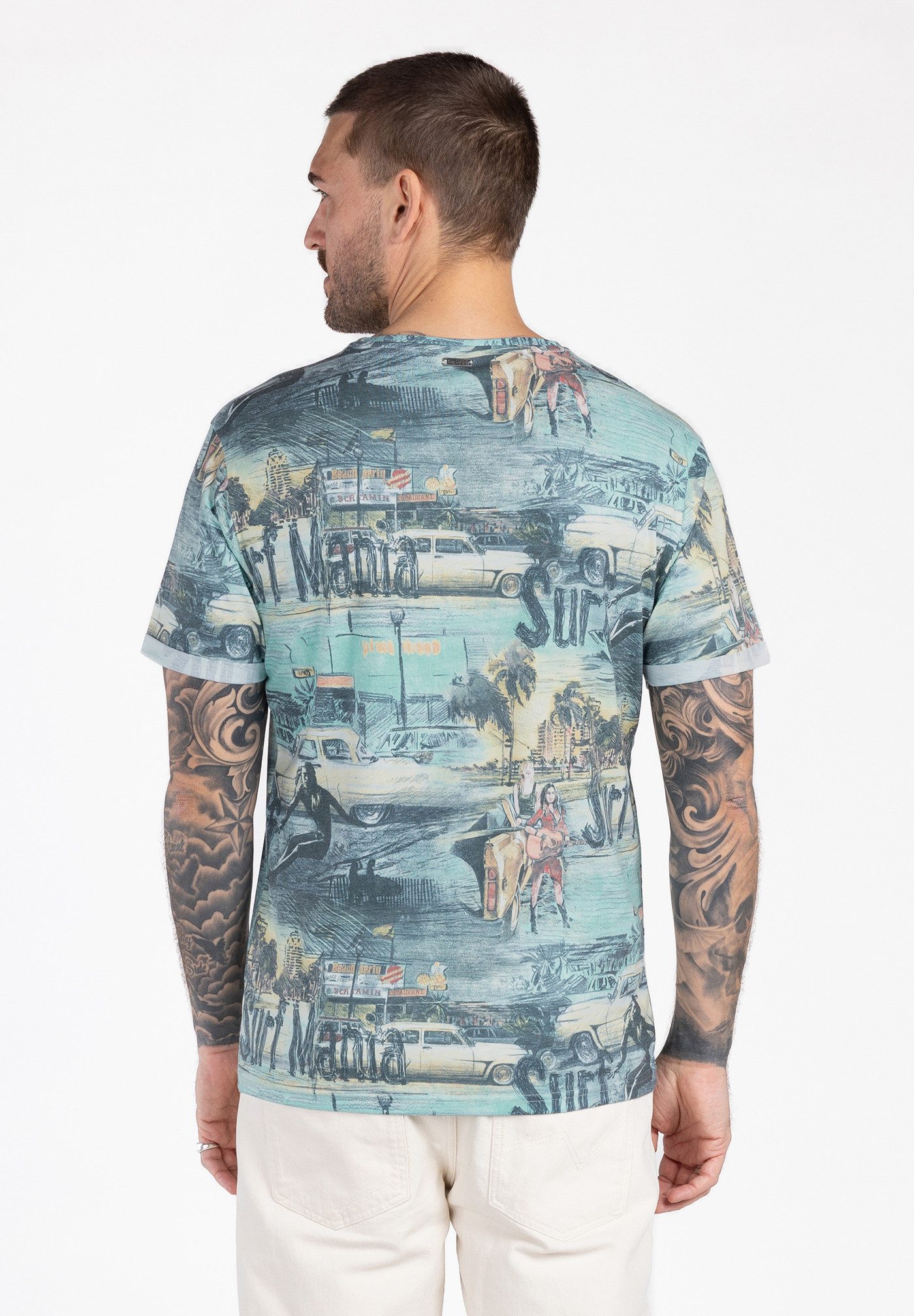 Key Largo T-Shirt MT KLSURF MANIA round (1er)