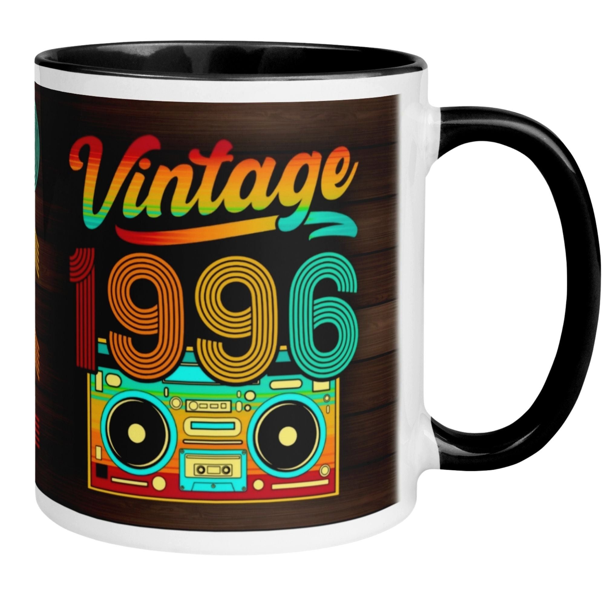 Momentals Tasse 30. Geburtstag Mann Frau – „Vintage 1996“ – Geburtstagsgeschenk, Gratis Versand · Links-&Rechtshänder · Spülmaschinenfest