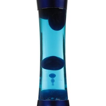 Licht-Erlebnisse Lavalampe RINGO, Retro Lampe Blau inkl. G9 Leuchtmittel Tischleuchte