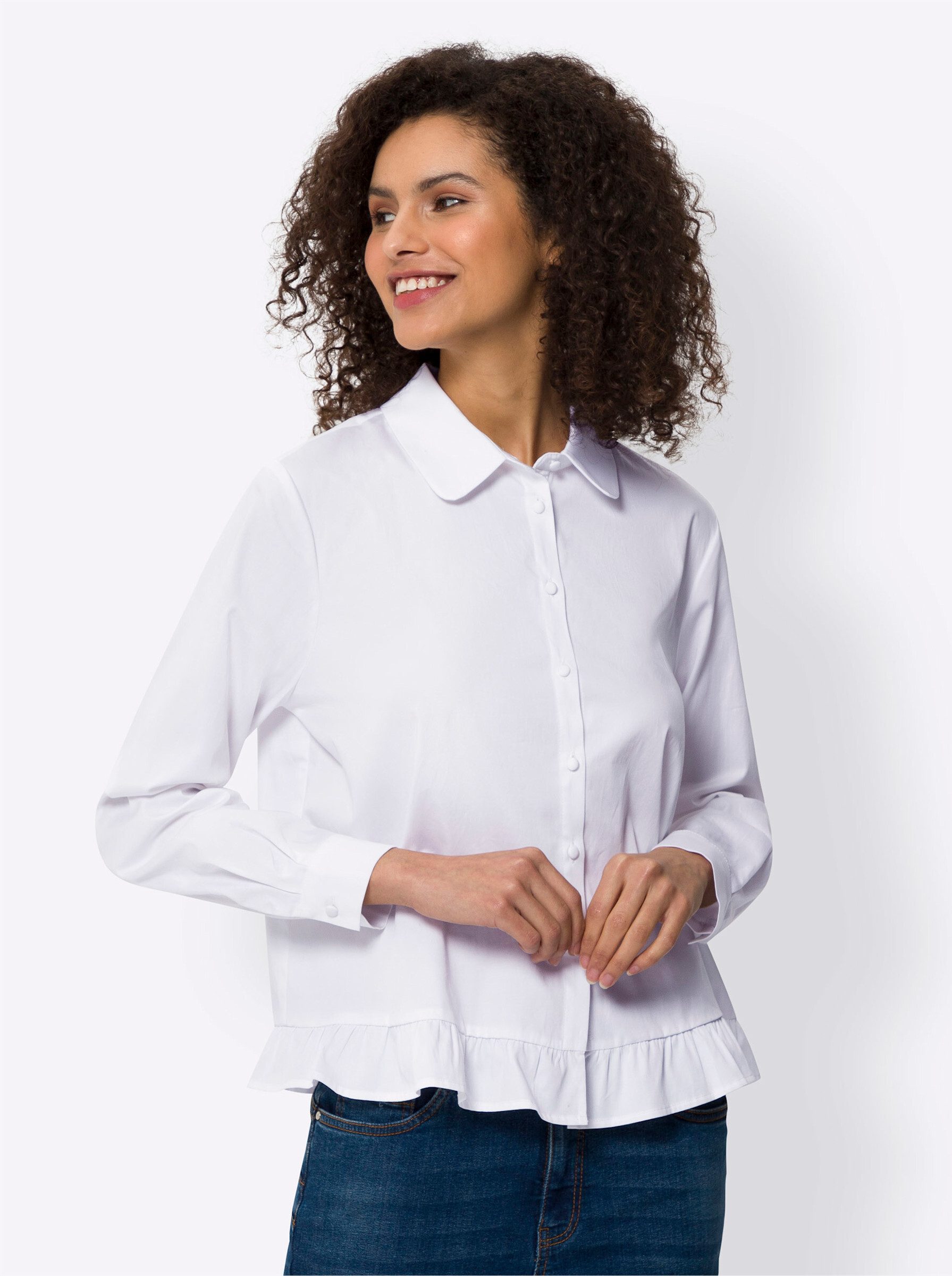 Klassische Bluse Bluse