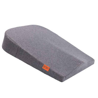 DYNMC you Keilkissen DYNMC You Keilkissen Memory Foam Grey, Mit waschbarem Bezug, Ergonomisches Sitzkissen