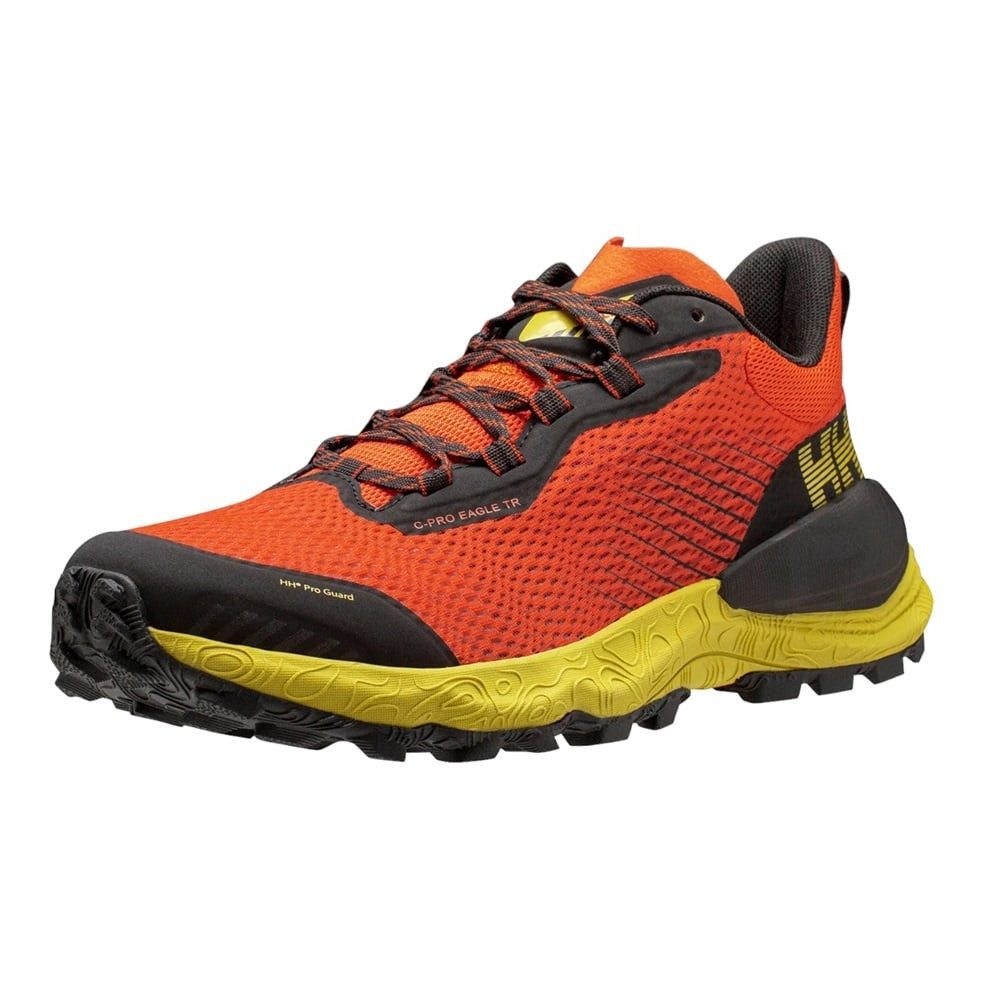Helly Hansen Cush-Pro Eagle TR5 flamerot/gelb Herren Laufschuh