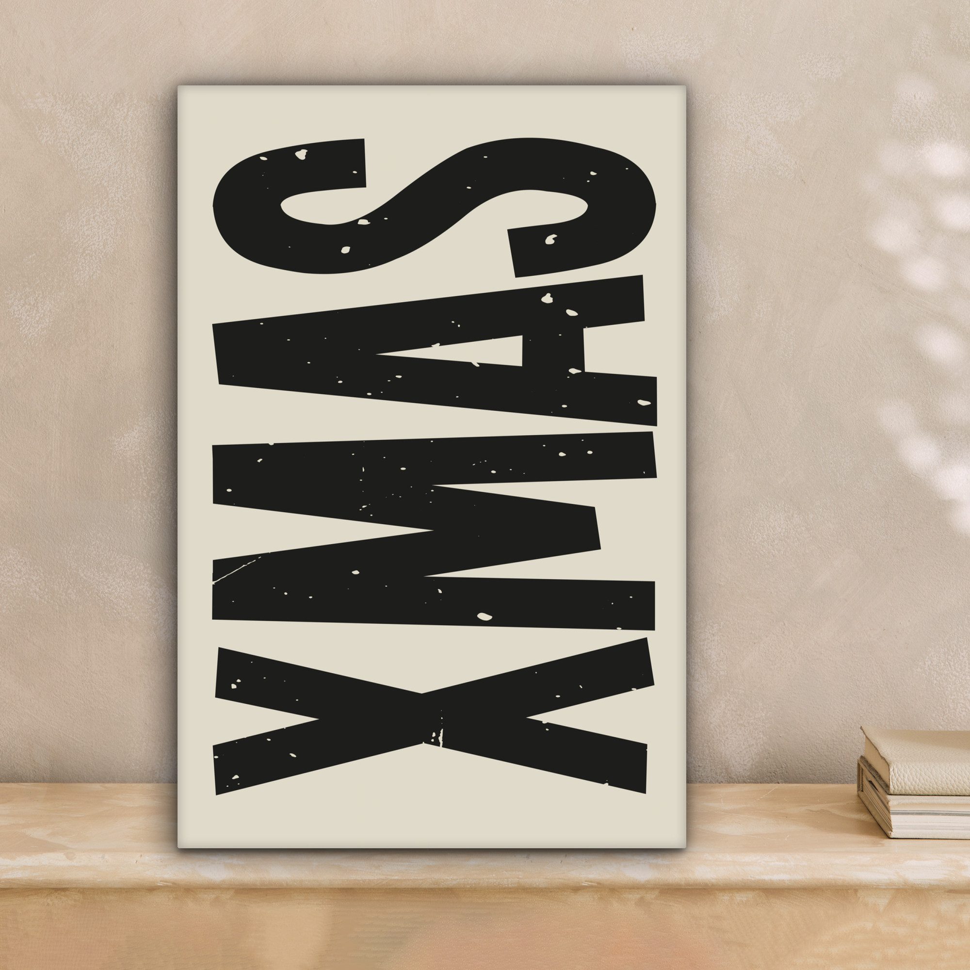 OneMillionCanvasses® Leinwandbild Weihnachten - Weihnachten - Japandi - Bei günstig online kaufen