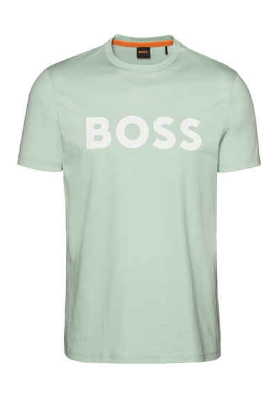 BOSS ORANGE T-Shirt Thinking 1 (1-tlg) mit Logodruck