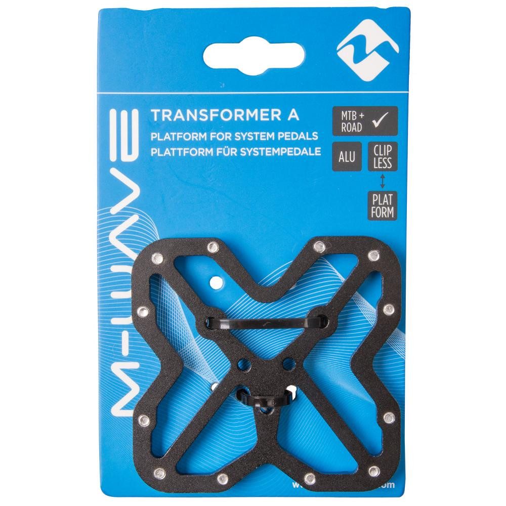 M-Wave Fahrradpedale M-Wave Pedalplatten Transformer A Plattformadapter für Systempedale ko