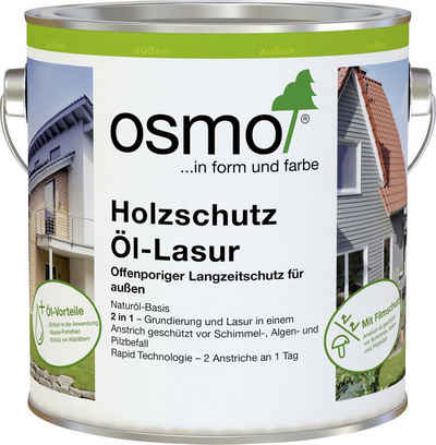 Osmo Hartholzöl Osmo Holzschutz Öl-Lasur 750 ml perlgrau