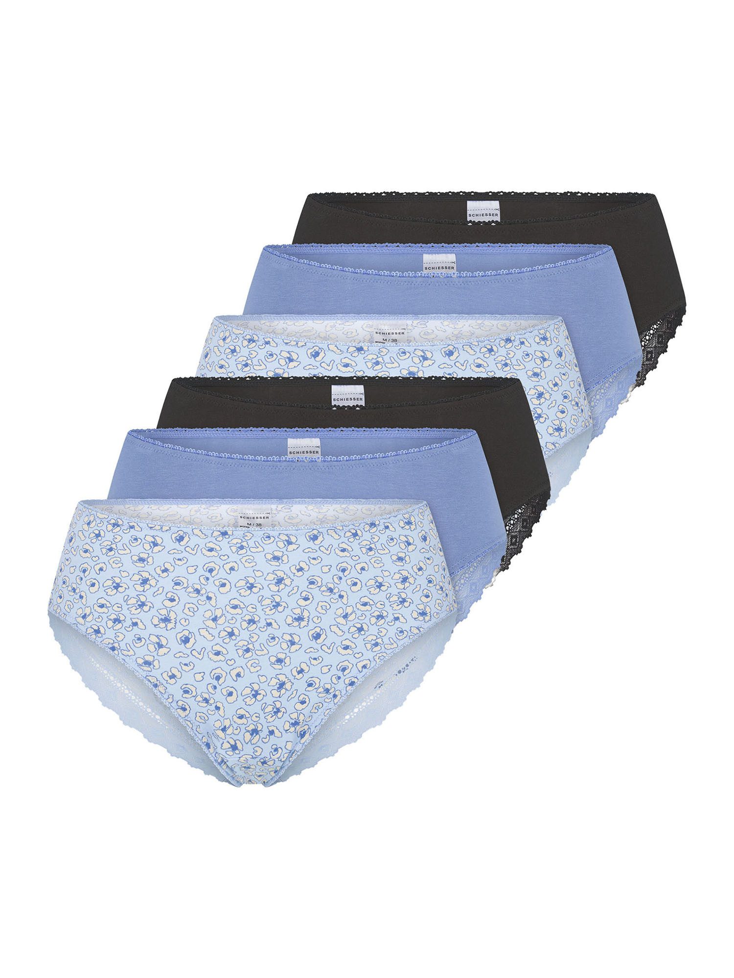 Schiesser Brasilslip Modern (6-St) Brasilian Slip, Brasil Slip, Midislip
