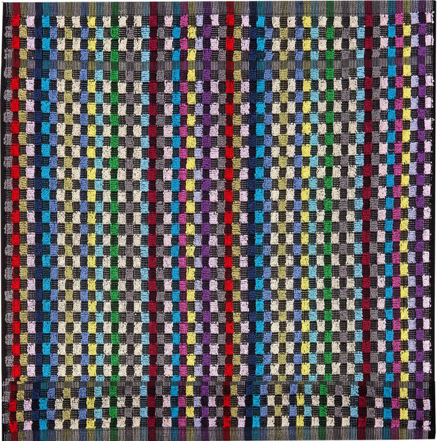 Kracht Geschirrtuch Restgarn, (Set, 4-tlg., 4-teilig), Frottee Grubenhandtücher aus Restgarn ca.50x50cm 100% Baumwolle