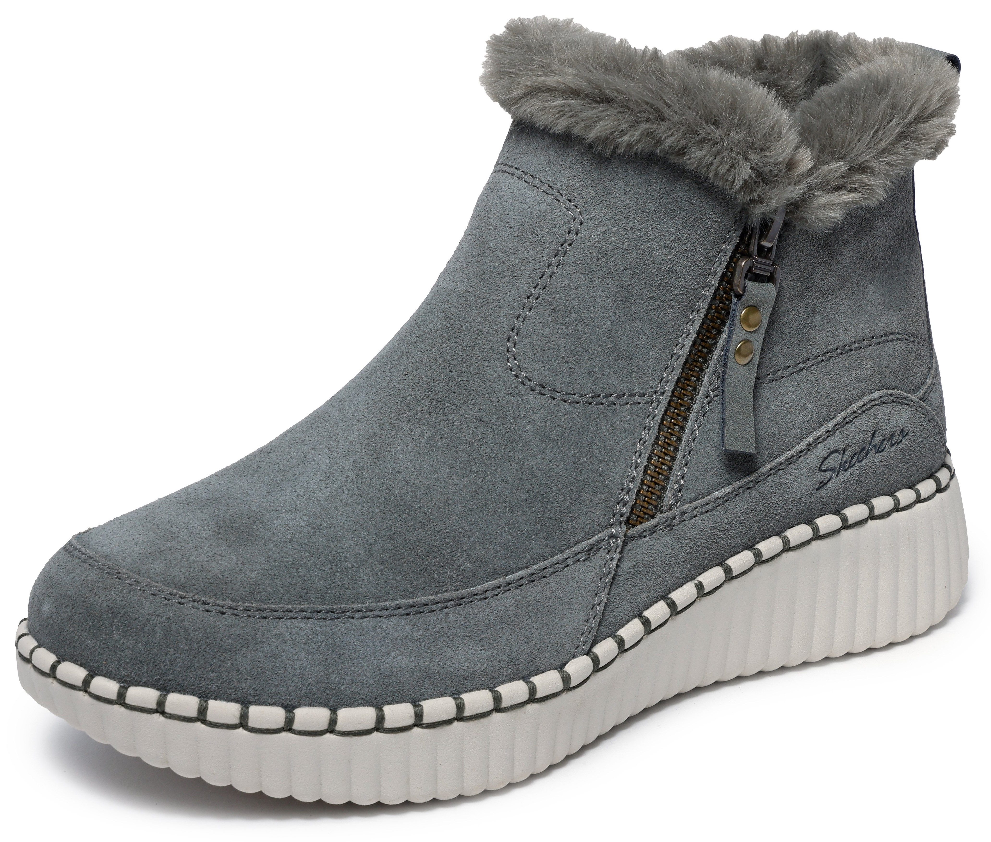 Skechers WILSHIRE BLVD-FRESH ZIP Winterboots Boots mit Reißverschluss