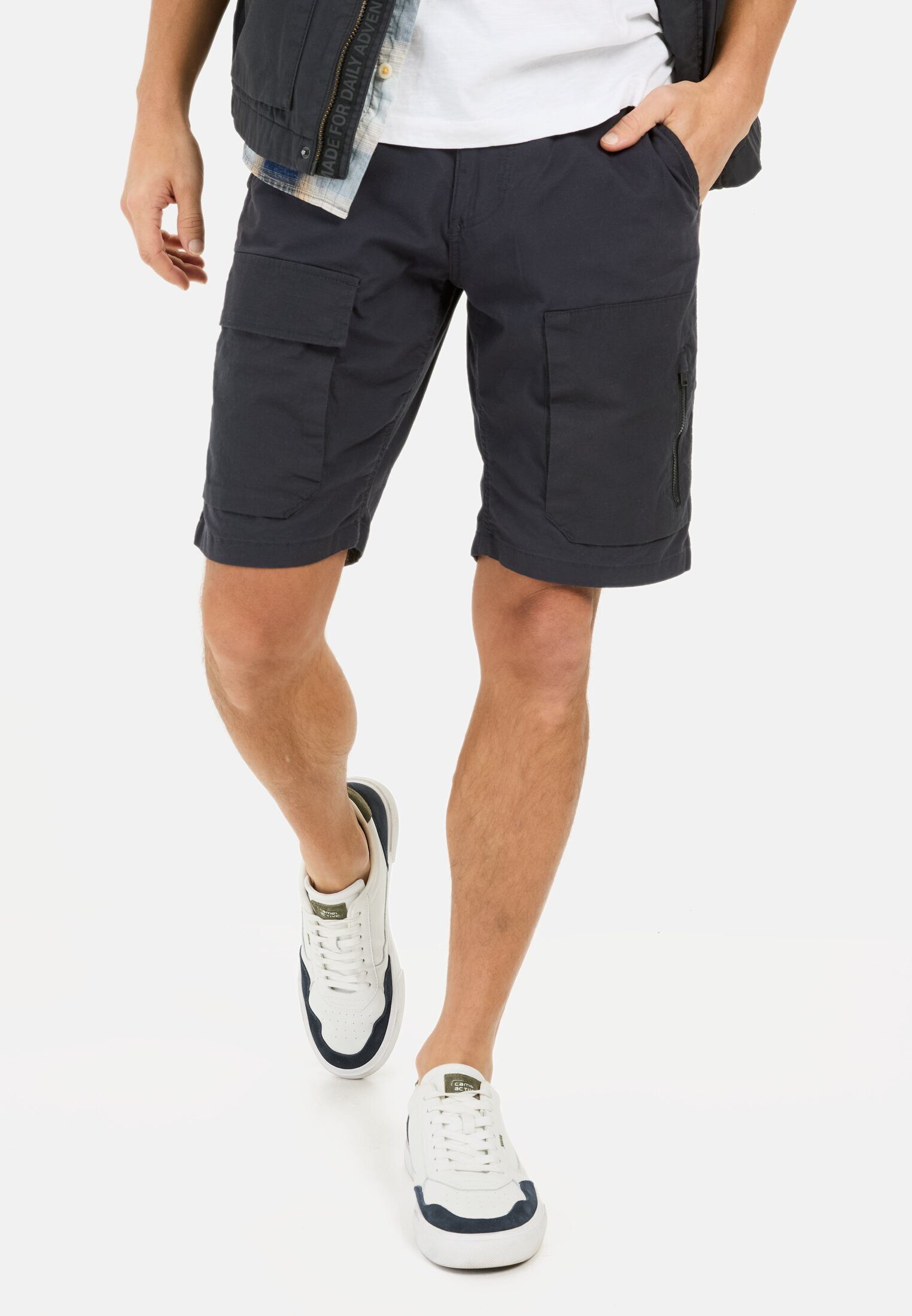 Cargoshorts mit Ripstop-Kontrast