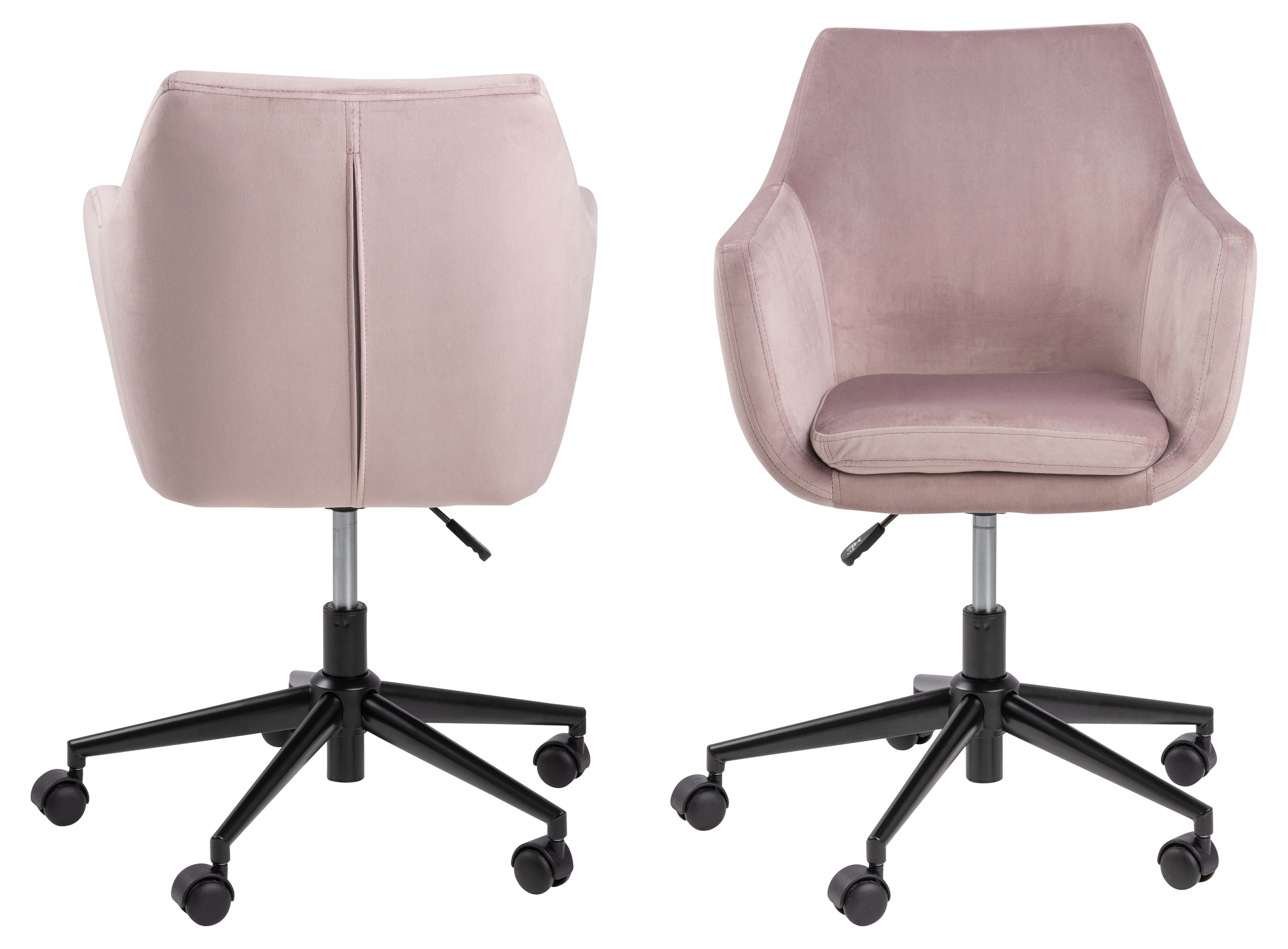 ebuy24 Drehstuhl Noel Bürostuhl dusty rose, günstig online kaufen