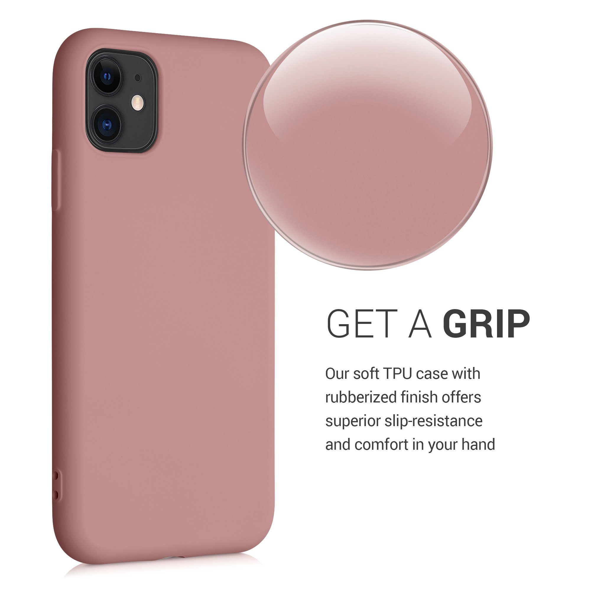 kwmobile Handyhülle Slim Case für Apple iPhone 11, Hülle Silikon Handy - Handyhülle gummiert