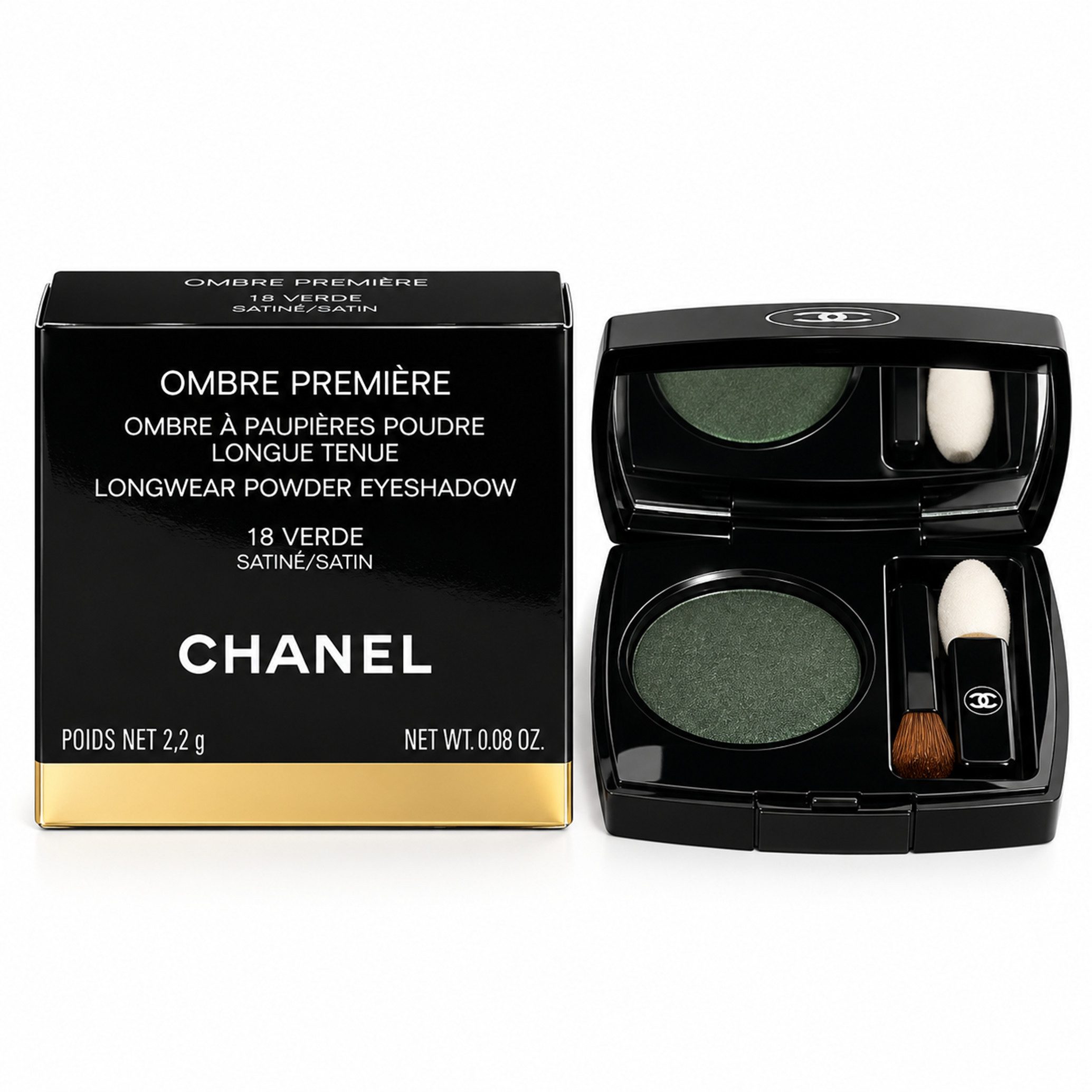 CHANEL Lidschatten Chanel Ombre Premiere Lidschatten Eyeshadow 18 Verde 2,2g