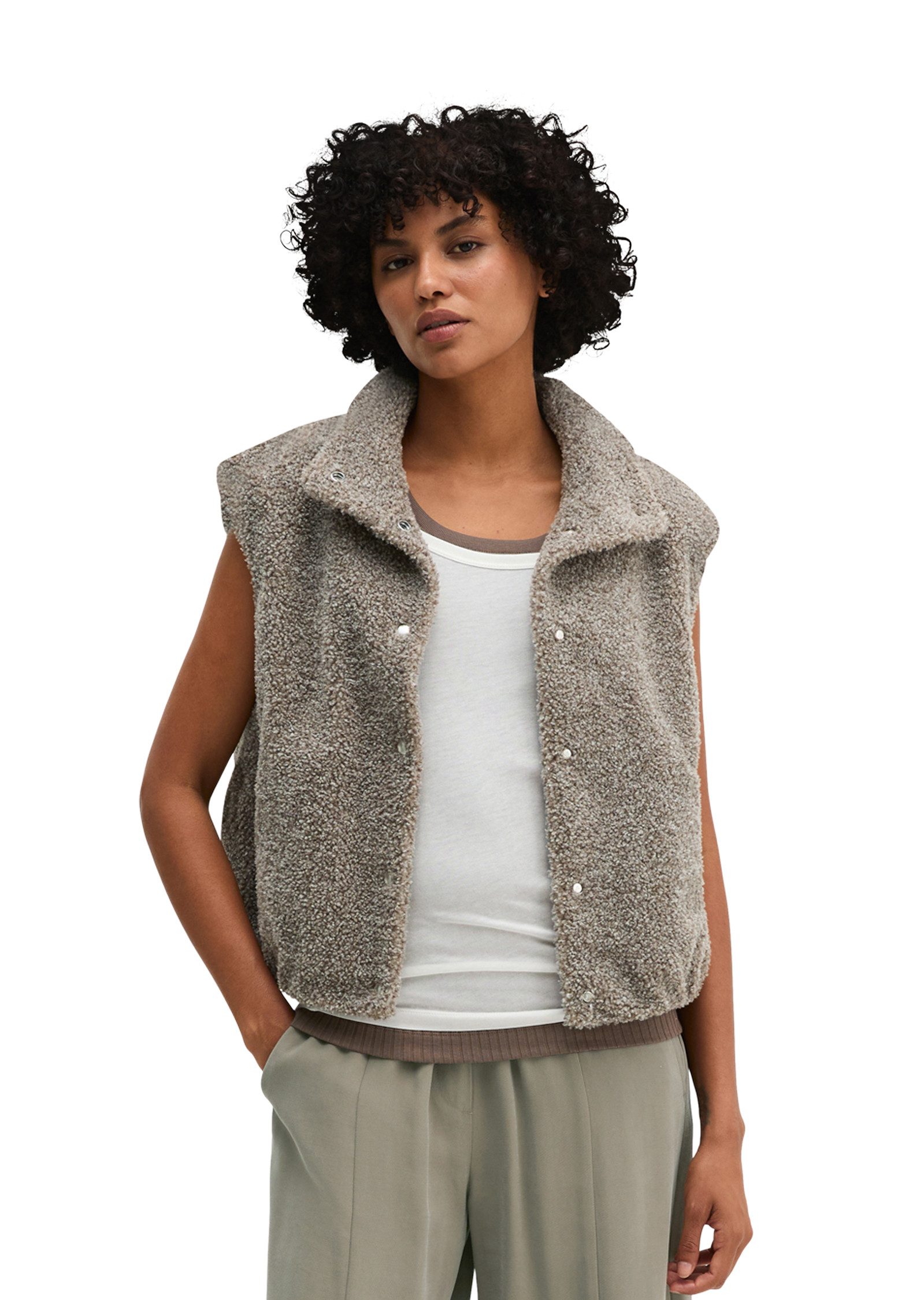 Marc O'Polo Steppweste aus recyceltem Polyester