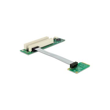 Delock 41355 - Riser-Karte Mini-PCI-Express - 2x PCI, mit... Computer-Kabel, PCI, mini PCIe