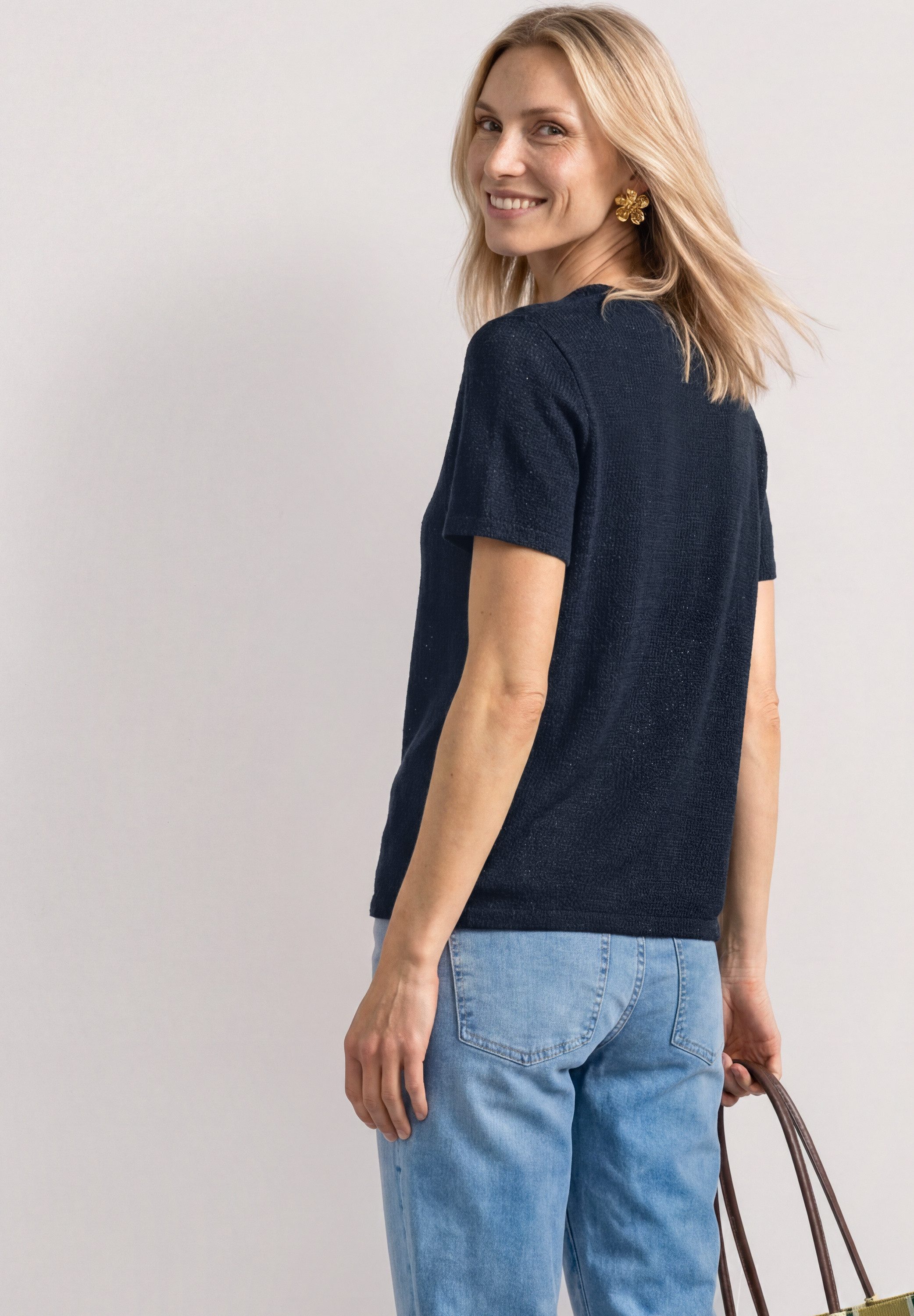 STREET ONE T-Shirt mit Rundhalsausschnitt – Bild 2 von 5