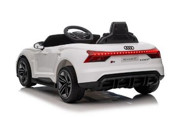ES-Toys Elektro-Kinderauto Elektroauto Audi RS E-Tron, Belastbarkeit 30 kg, Allradantrieb, Fernbedienung, MP3