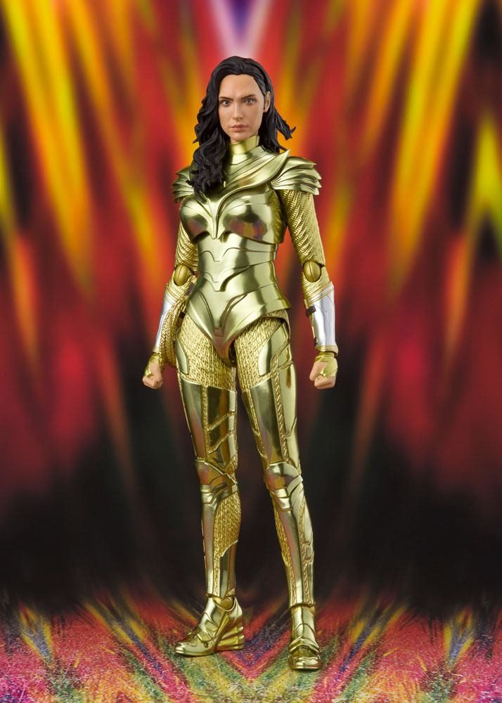 Bandai Tamashii Nations Actionfigur Wonder Woman 1984 S.H. Figuarts Wonder Woman Golden Armor 15 cm Action