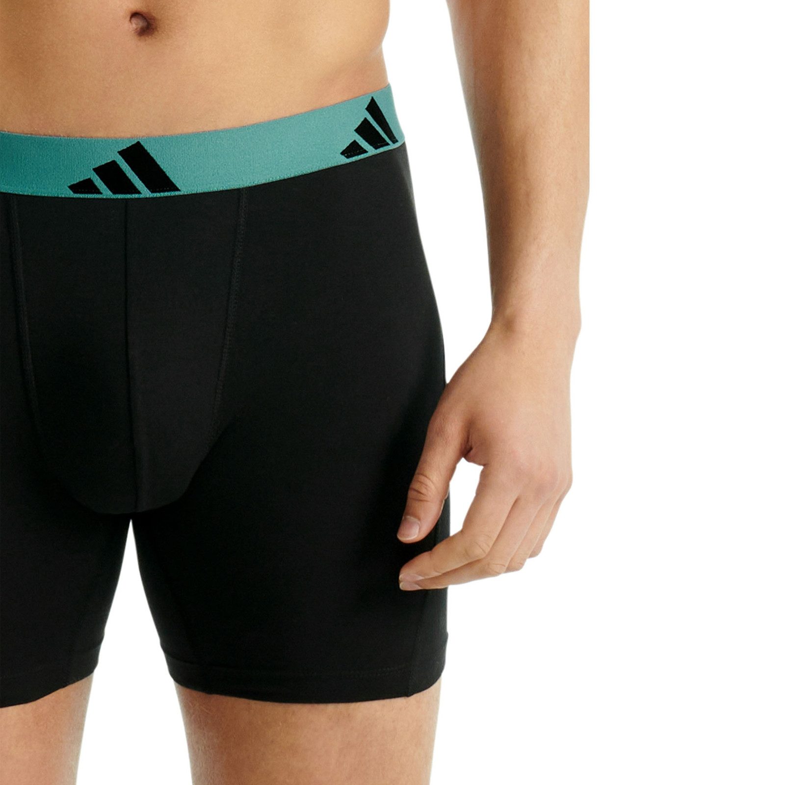 adidas Sportswear Boxer Active Flex Cotton (3-St., 3er Set) mit Logo am Bun günstig online kaufen