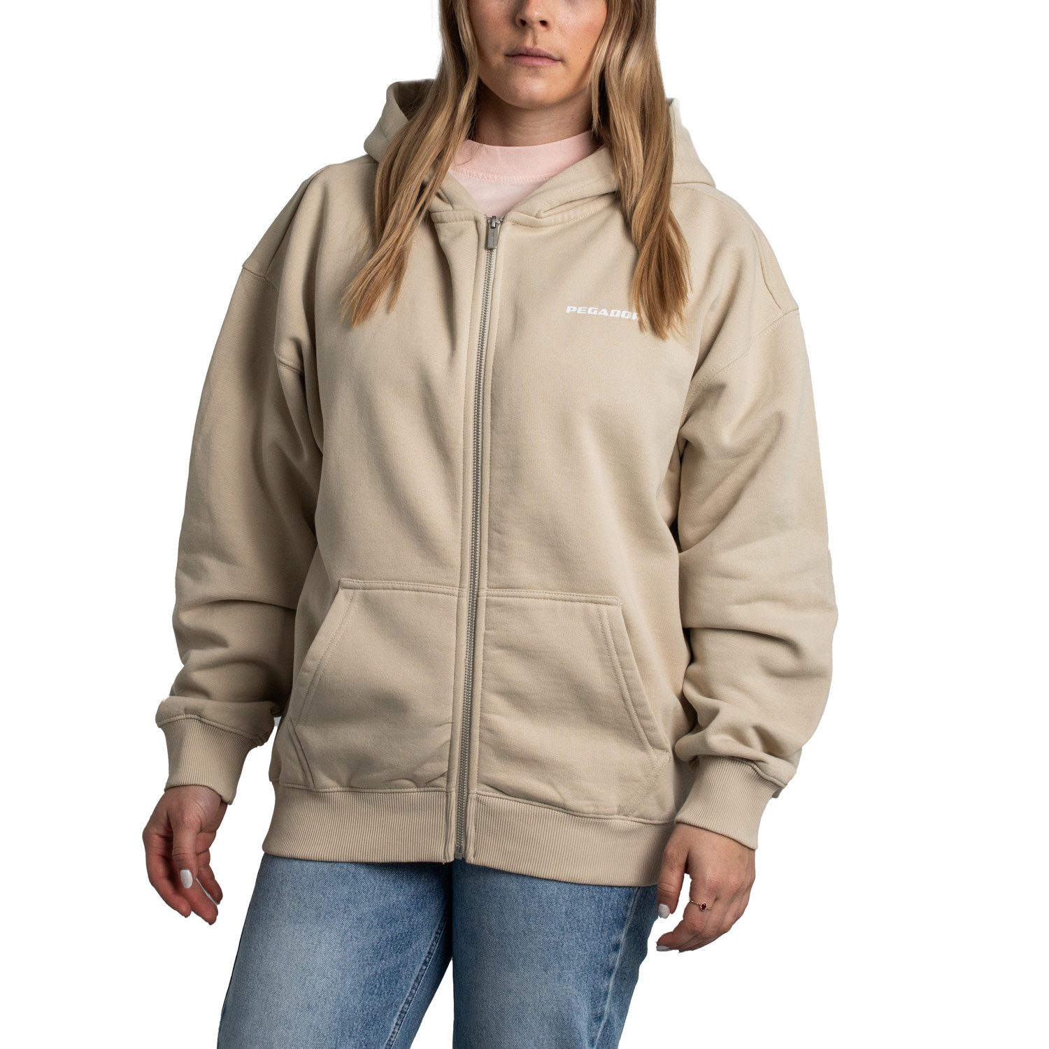 Pegador Kapuzensweatjacke Pegador Ramira Oversized Sweat günstig online kaufen