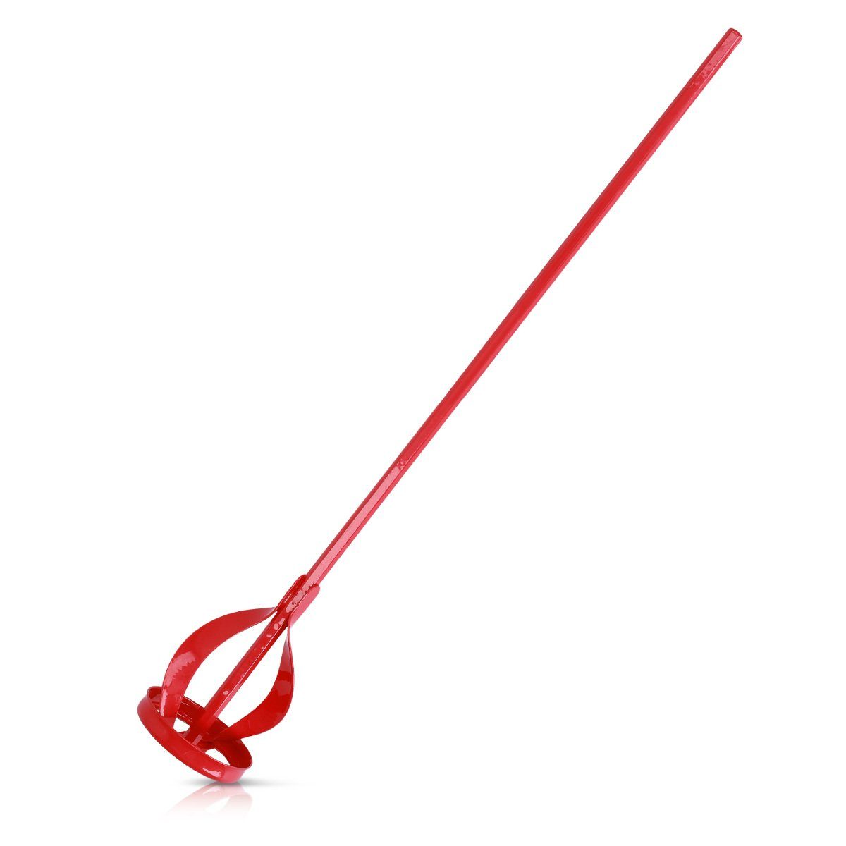 Navaris Rührelement-Set Bohrmaschinen Rührstab - Paint Mixer Quirl 6x40cm Stahl