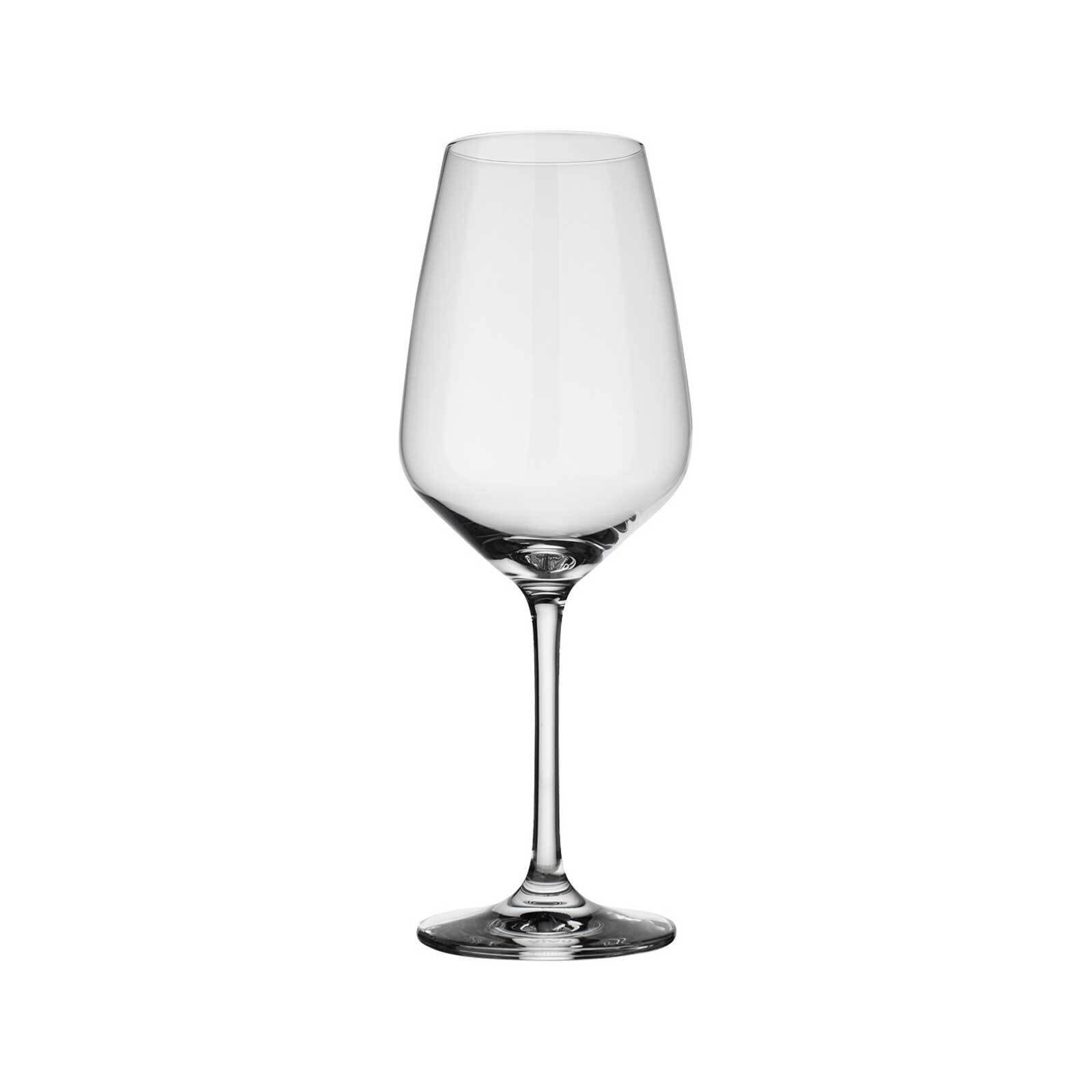 Villeroy & Boch Weißweinglas Voice Basic Weißweingläser 120 ml 4er Set, 4-tlg., Glas