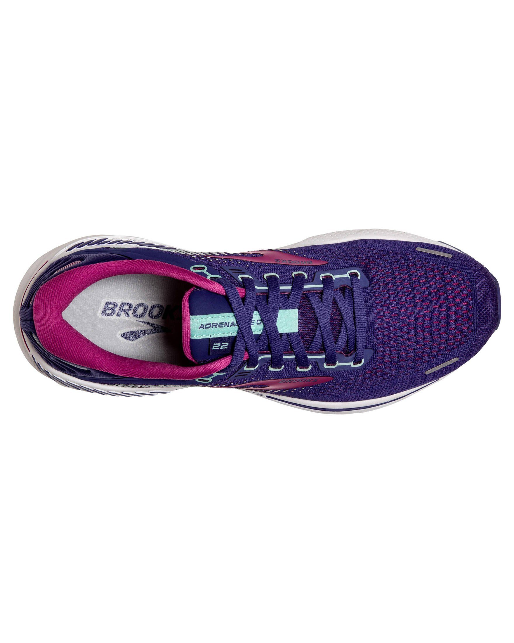 Brooks Damen Laufschuhe ADRENALINE 22 Laufschuh Navy/Yucca/Pink GTS