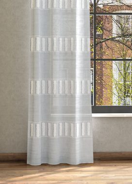 Vorhang Zugbandschal Parupa, LYSEL®, (1 St), transparent, HxB 245x144cm