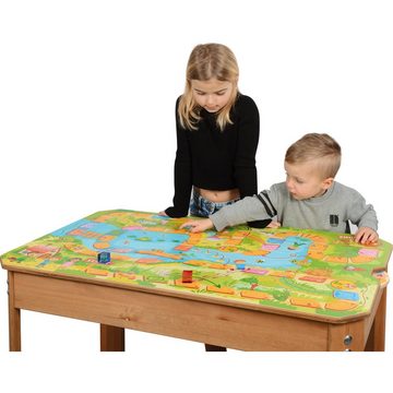 EDUPLAY Lernspielzeug Spieltisch Abenteuer am Fluss