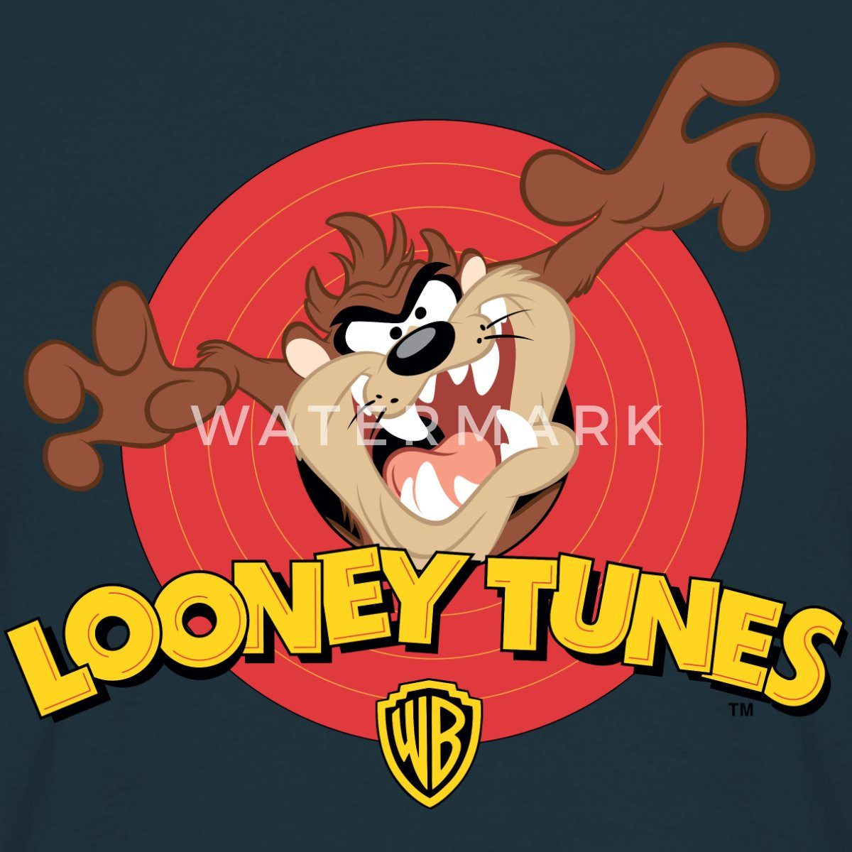 Spreadshirt T-Shirt Looney Tunes Taz Der Tasmanische Teufel Männer T-Shirt (1-tlg)