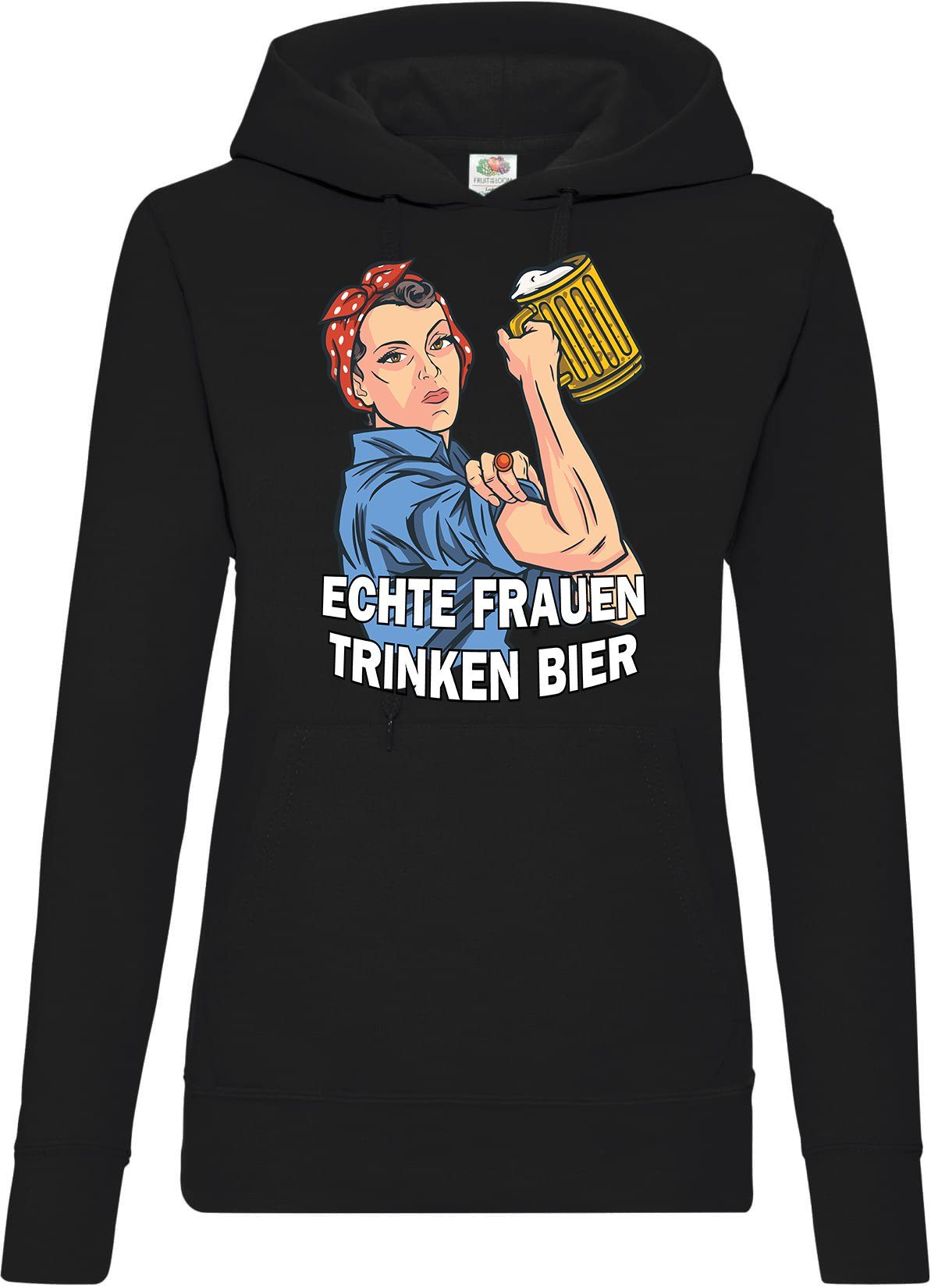 Youth Designz Kapuzenpullover Echte Frauen Trinken günstig online kaufen
