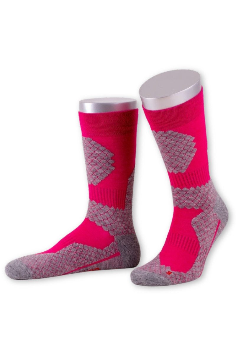 Wandersocken Funktionssocken - ALL SEASON II - fuchsia