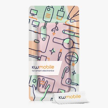 kwmobile Handyhülle Hülle für Xiaomi Redmi 9A / 9AT, Silikon Case - Soft Handyhülle - Handy Cover in Metallic Bronze