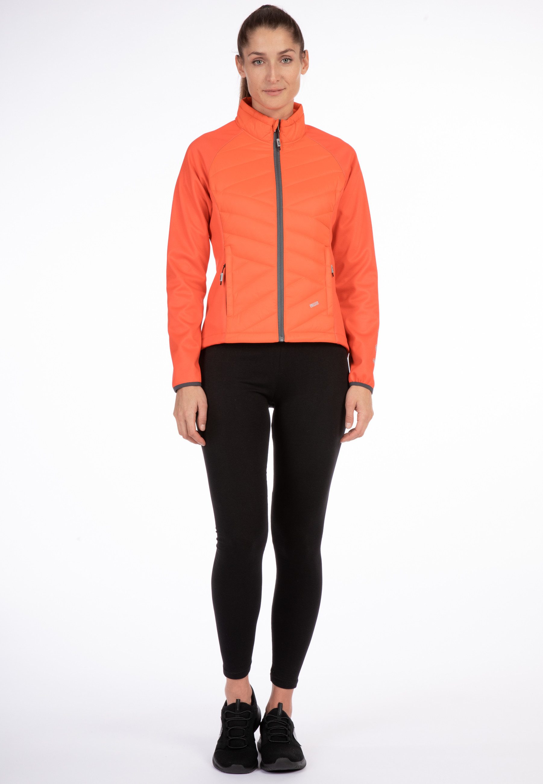 LPO Fleecejacke EDINA II WOMEN weiche Hybrid-Fleecejacke in traditioneller Optik