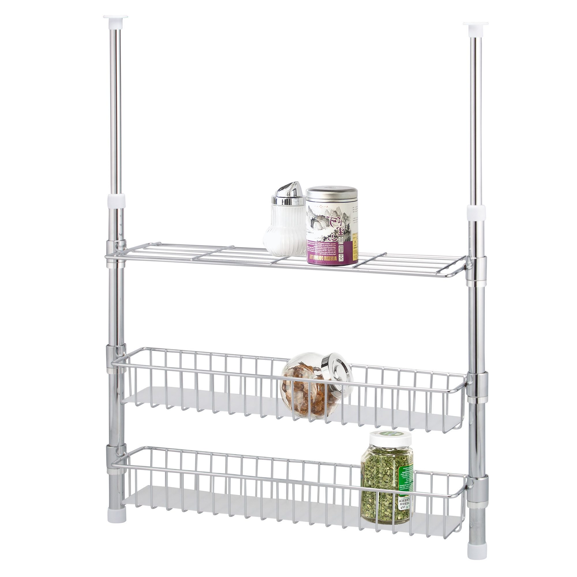 bremermann Küchenregal Teleskop-Küchenregal, mit Ablage, Körben, Einlegeböd günstig online kaufen