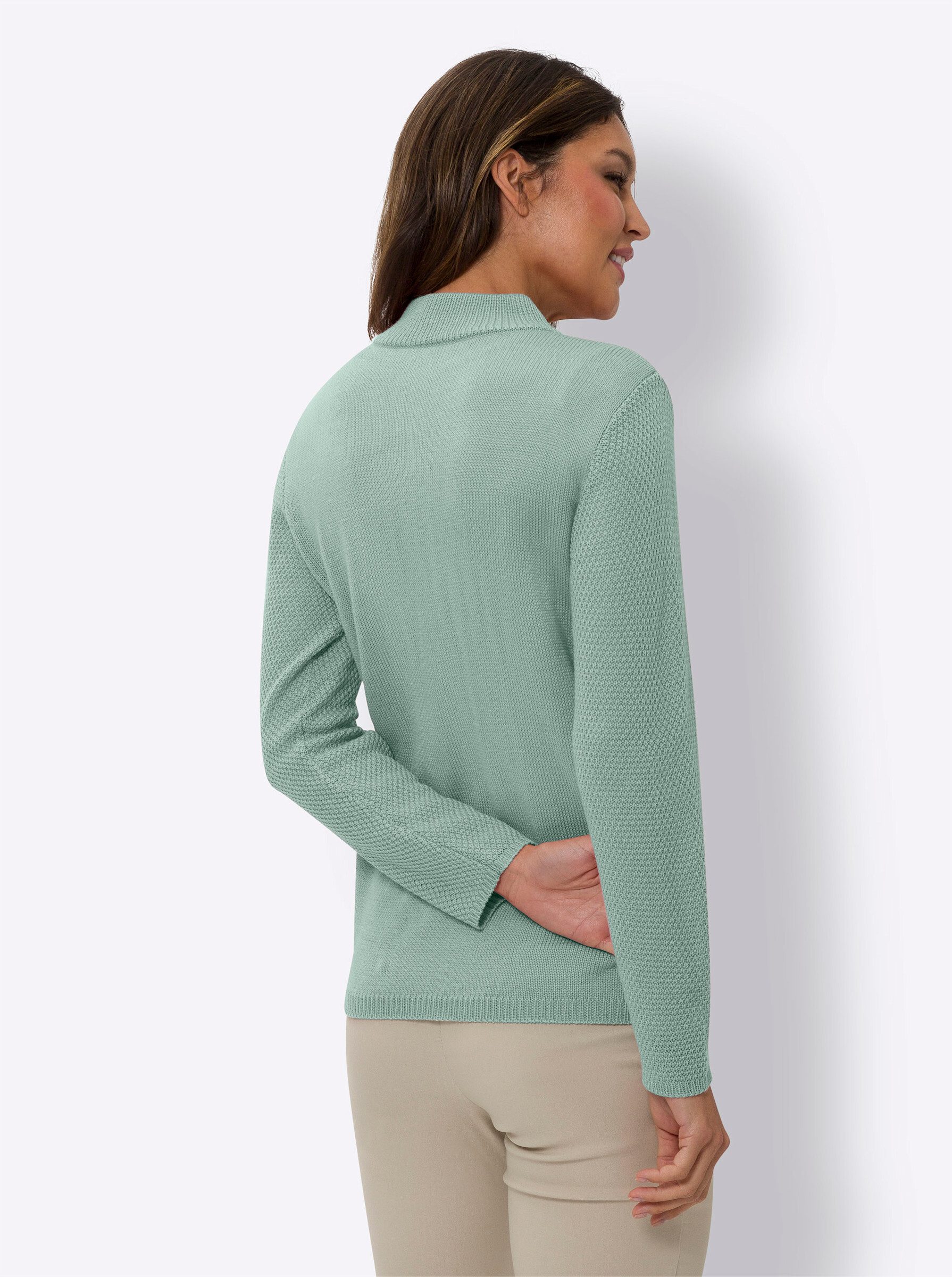 Sieh an! Strickjacke Strickjacke Langarm Sonstiger Warencharakter