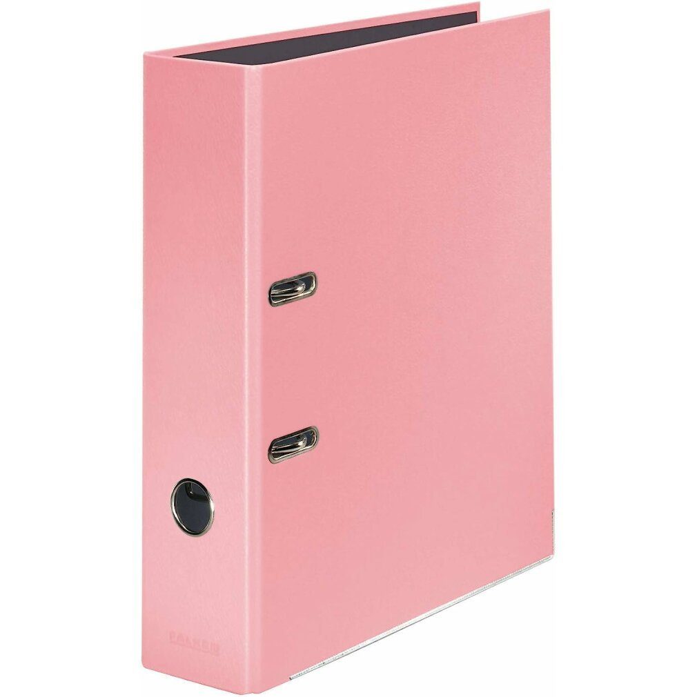 Falken Aktenordner Pastell Color Ordner Flamingo Pink Karton 8,0 cm DIN A4