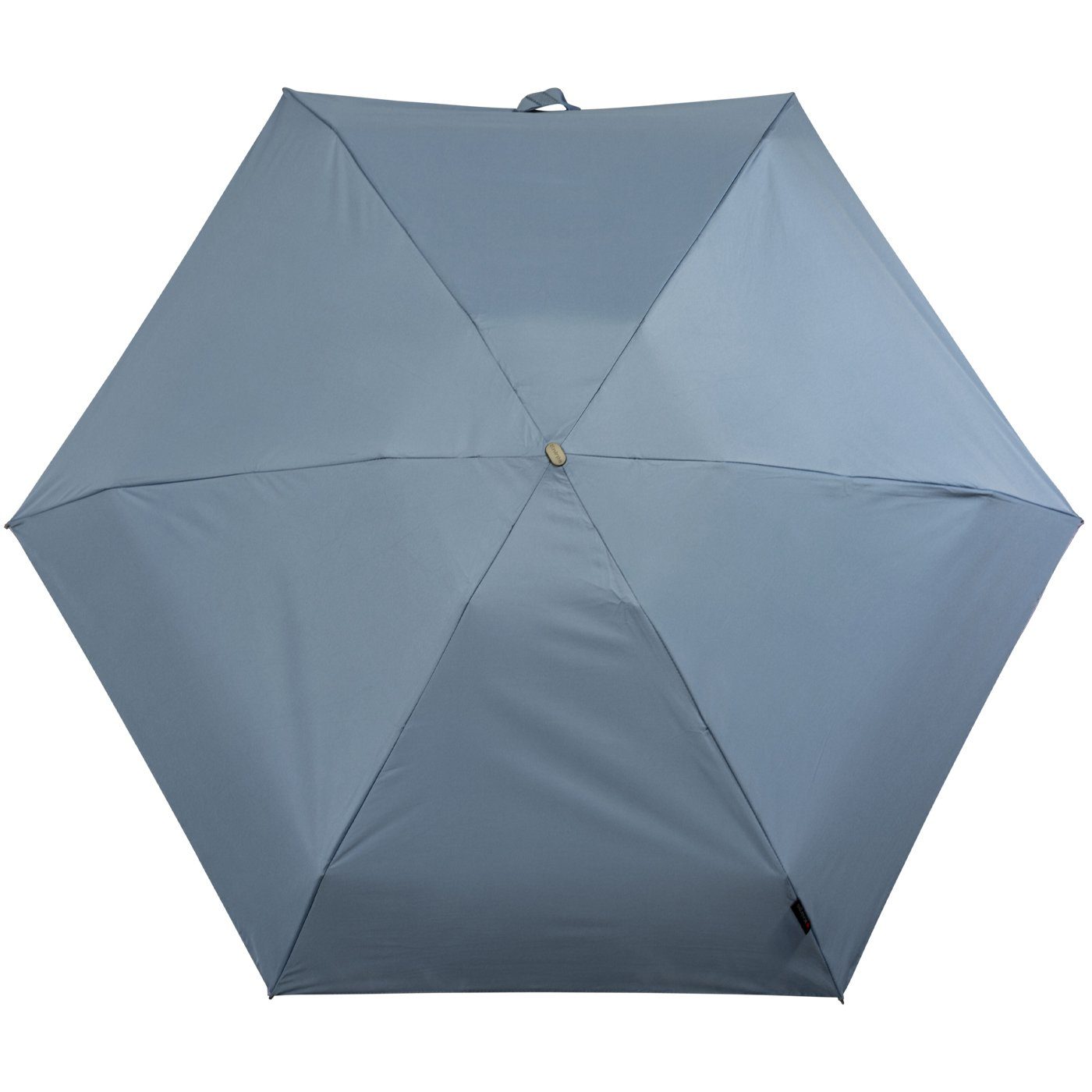 Taschenregenschirm winziger die leicht Damen-Taschenschirm, Handtasche blau und blue für Travel - Knirps® flach,
