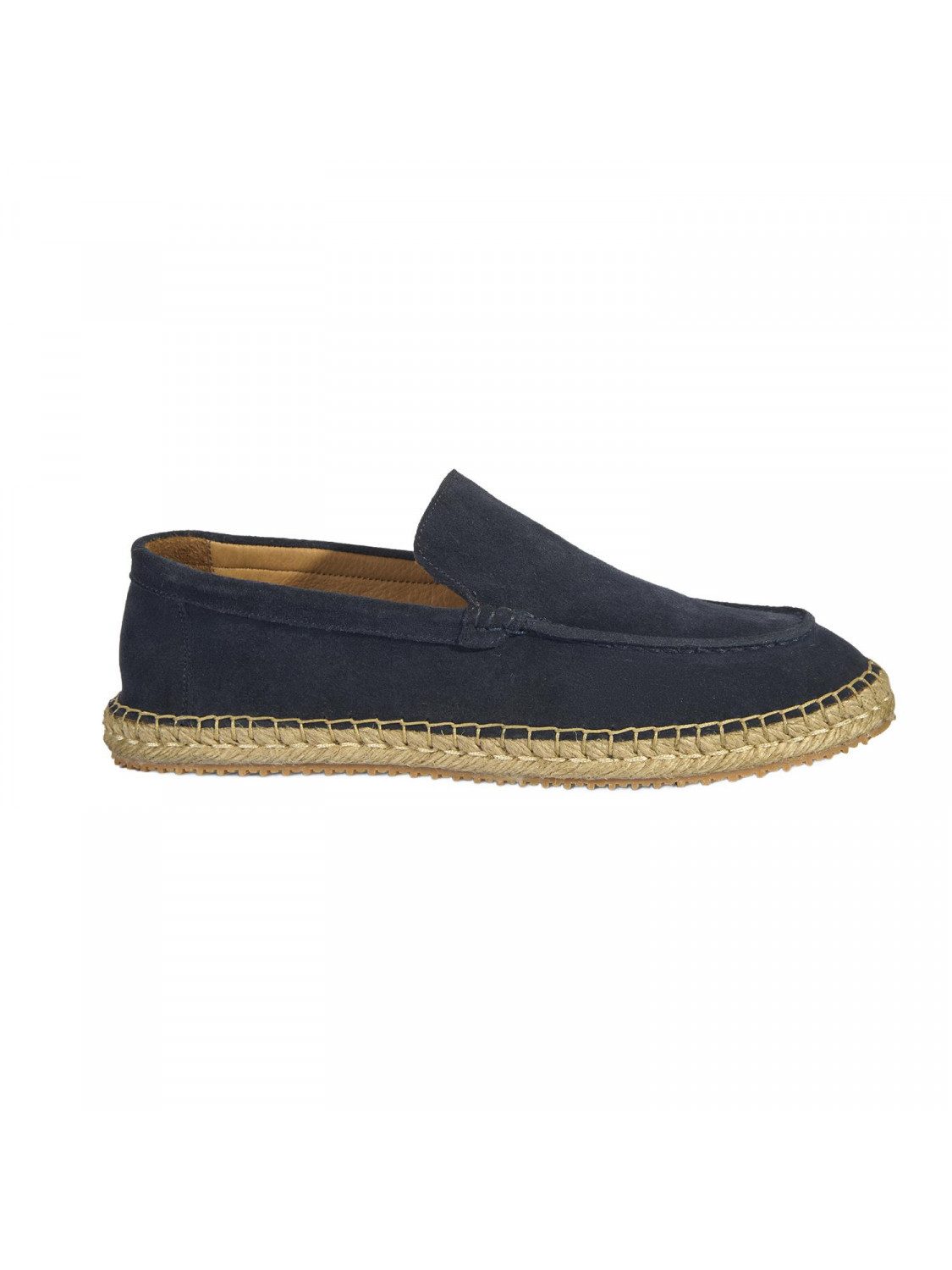 Desa Desa Herren-Slipper – Obermaterial aus Wildleder, Lederfutter, ohne Ve günstig online kaufen