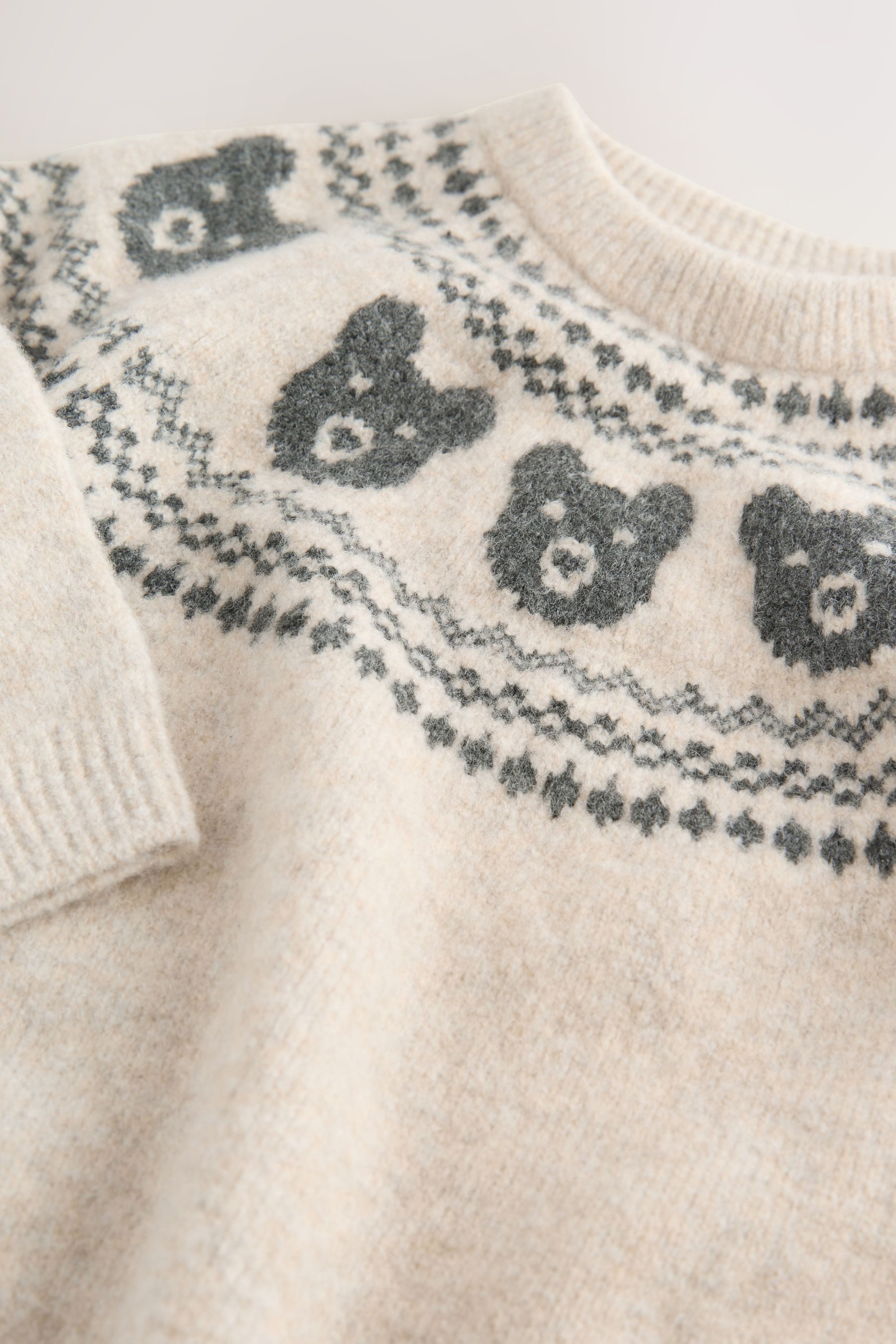 Next Strickpullover Strickpullover mit Fair-Isle-Muster (1-tlg)