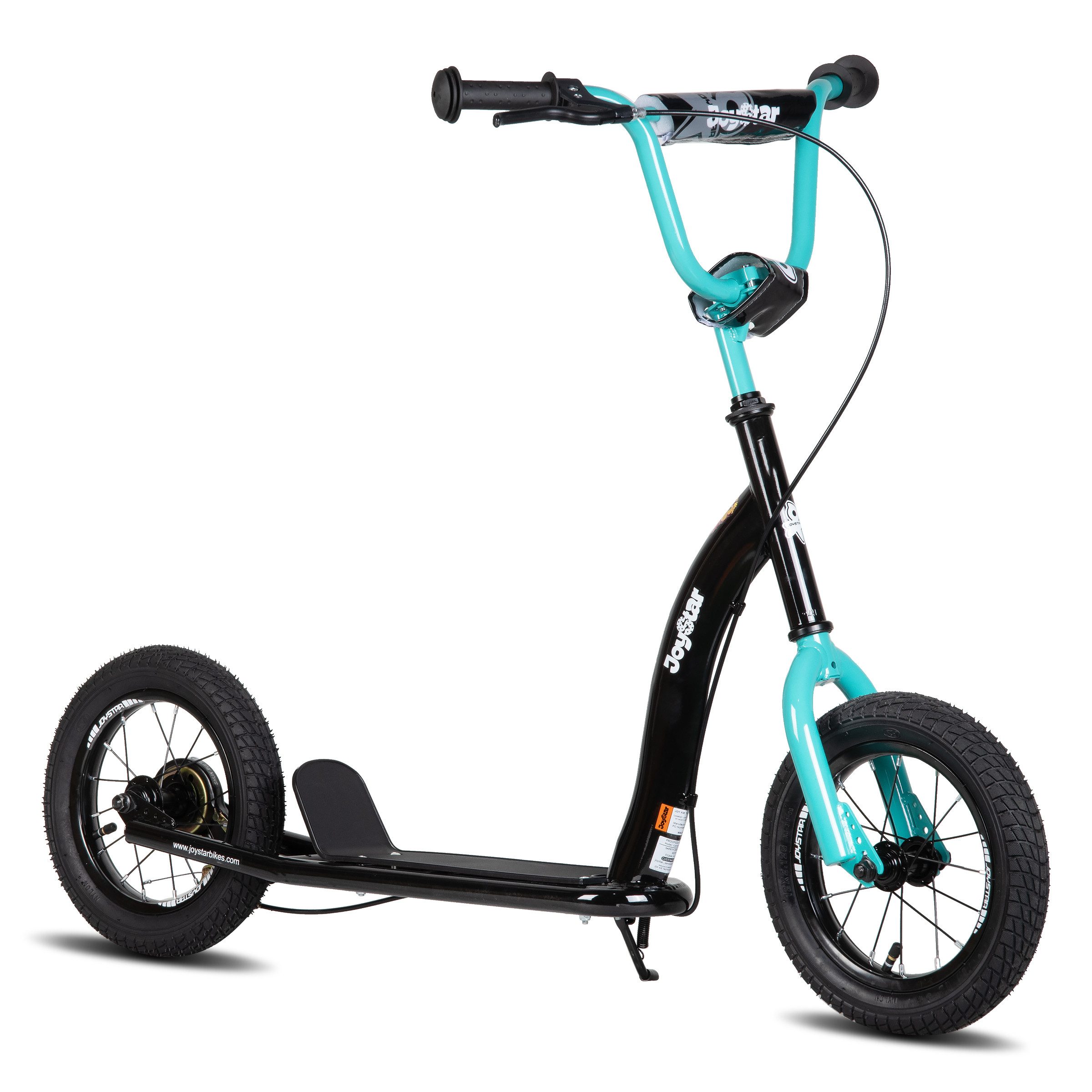 JOYSTAR Skateboard Vierfarbiger JOYSTAR Kinderscooter 12 Zoll für Outdoor-Spielspaß