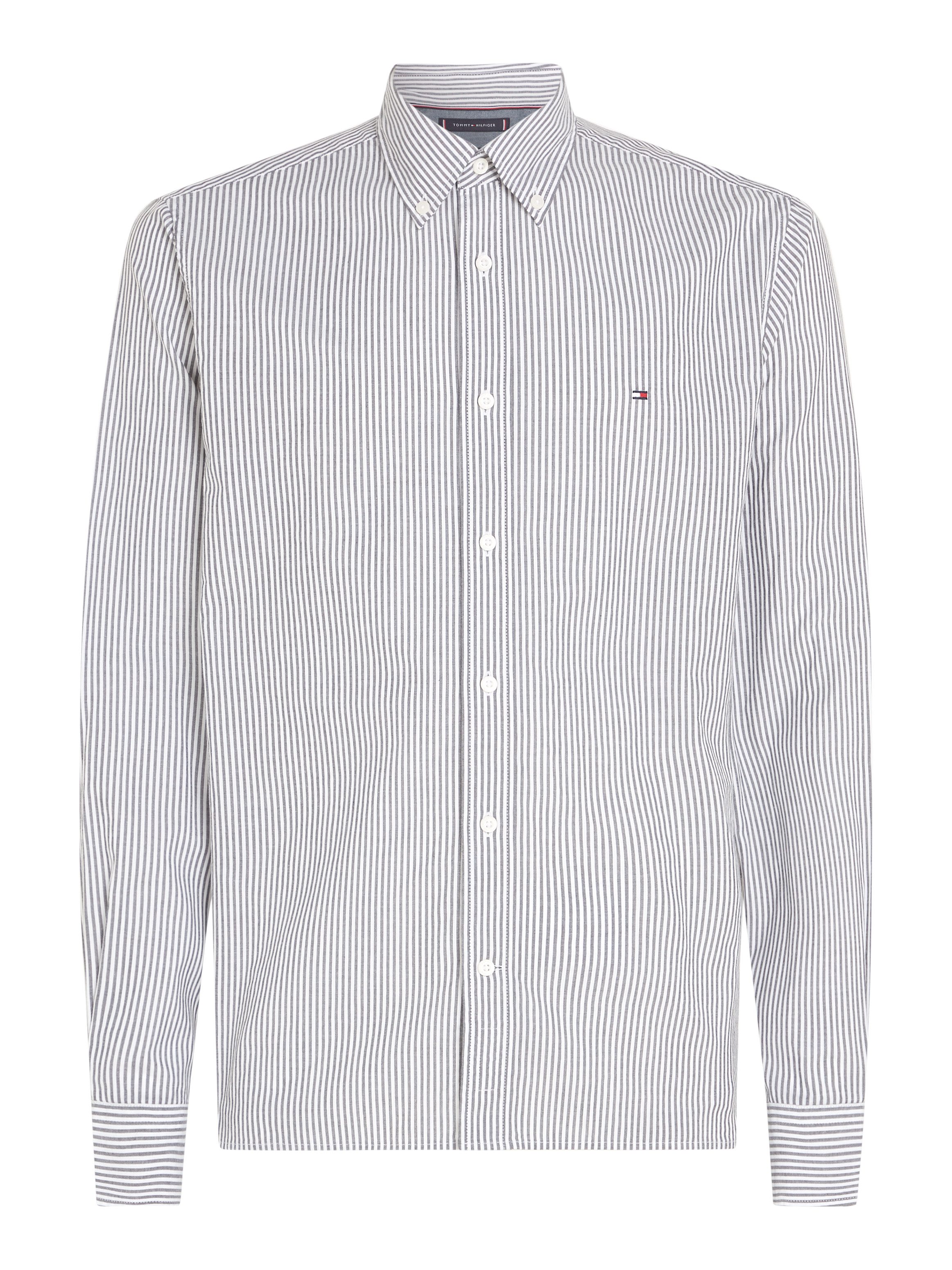 Tommy Hilfiger Businesshemd NAT. SOFT EASY STRIPE Regular Fit SHIRT