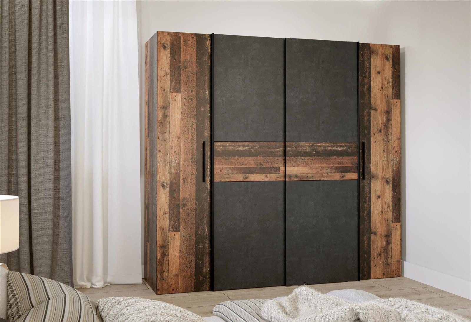 FORTE Kleiderschrank "Kalixtus, TOPSELLER, Made in Europe", (B/H/T ca. 200x günstig online kaufen