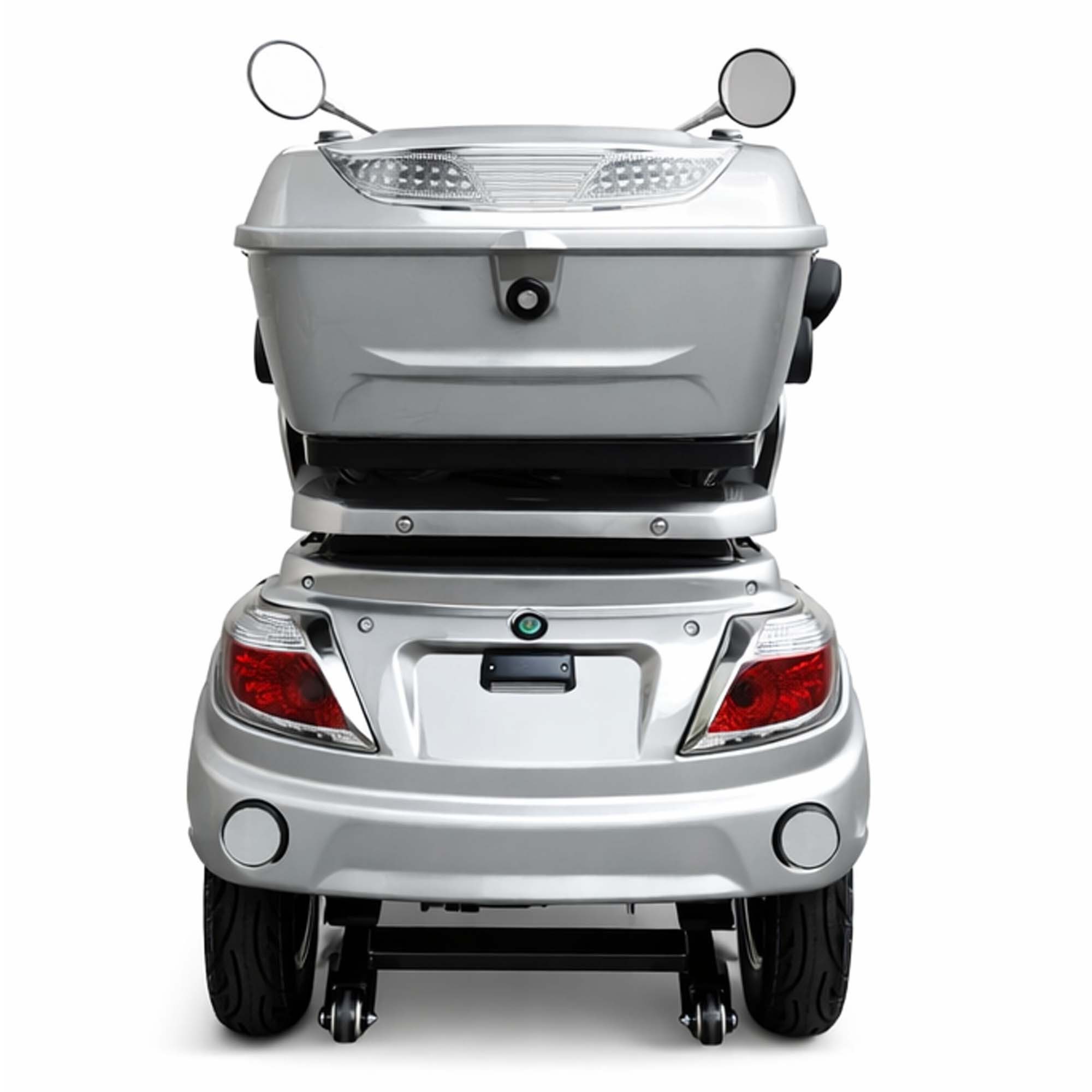 Urban Hopper E-Motorroller Elektro Seniorenmobil 3-Rad Elektroroller Urban Hopper Best Ager Li, 1000 W, 6 km/h, Lithium Akku Alarmanlage Top-Case Fernbedienung ca 60KM 3 Gang COC