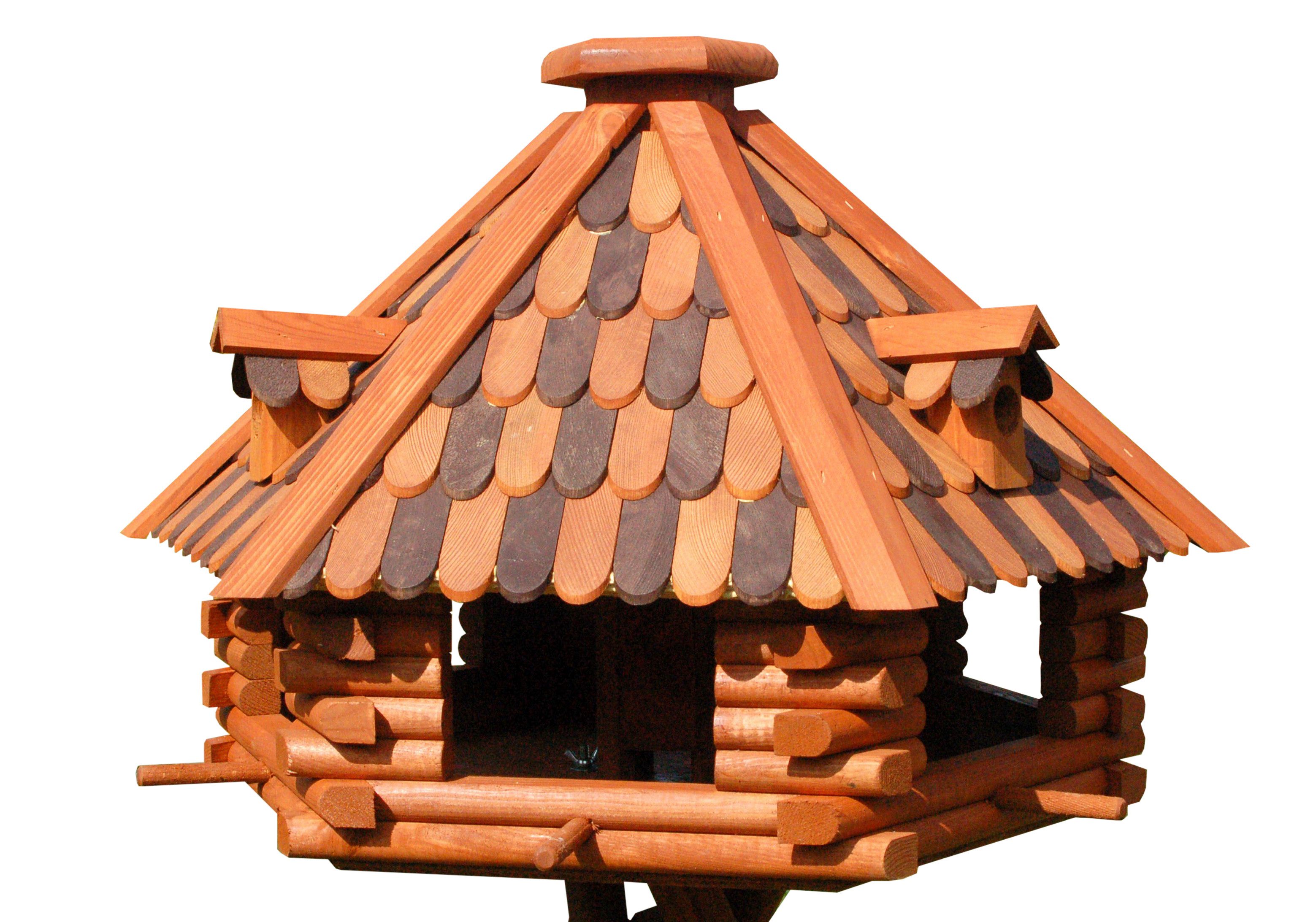 DSH DEKO SHOP HANNUSCH Vogelhaus XXL Luxus Vogelhaus absoluter Blickfang, Vogelfutterhaus aus Holz