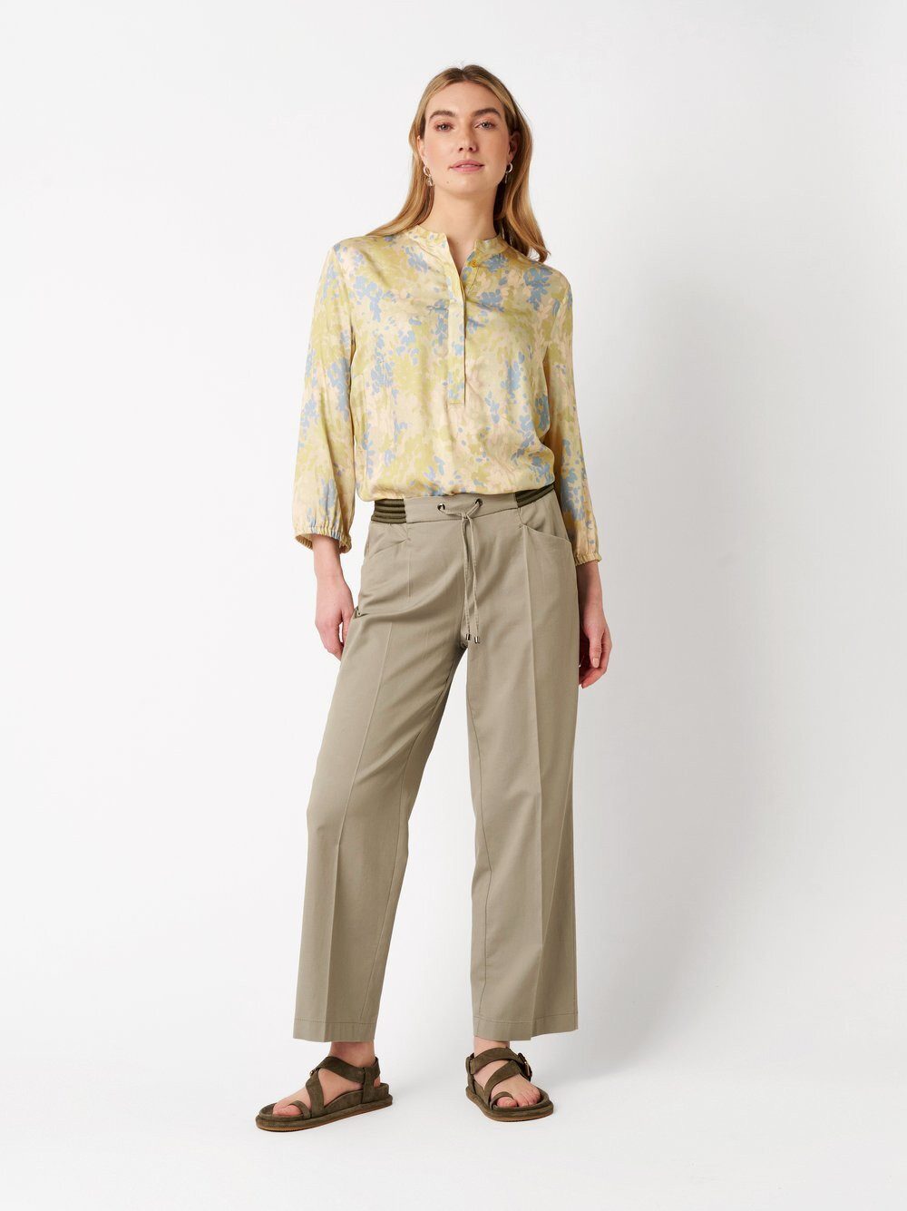 TONI Klassische Bluse Alis mit buntem Naturdruck