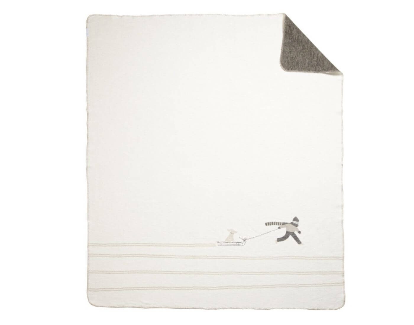 Räder Design Dekokissen Schneetag. Decke
